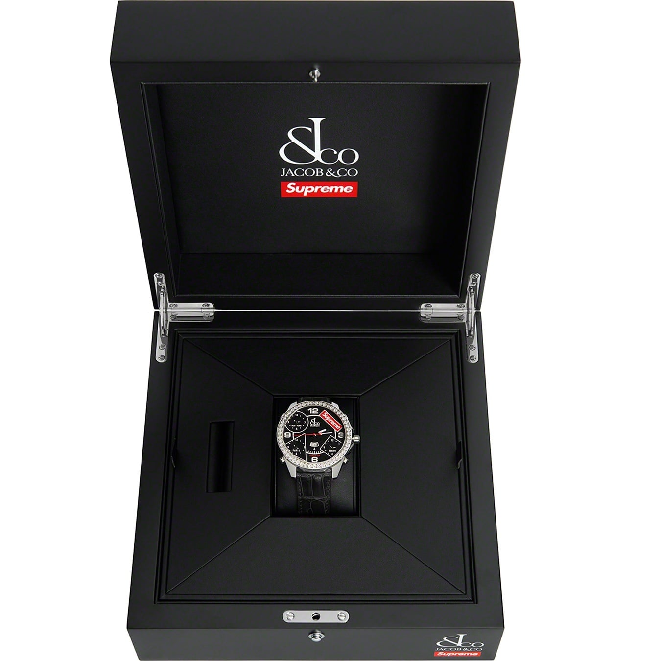 Supreme®/Jacob & Co Time Zone 47mm Watch view 8